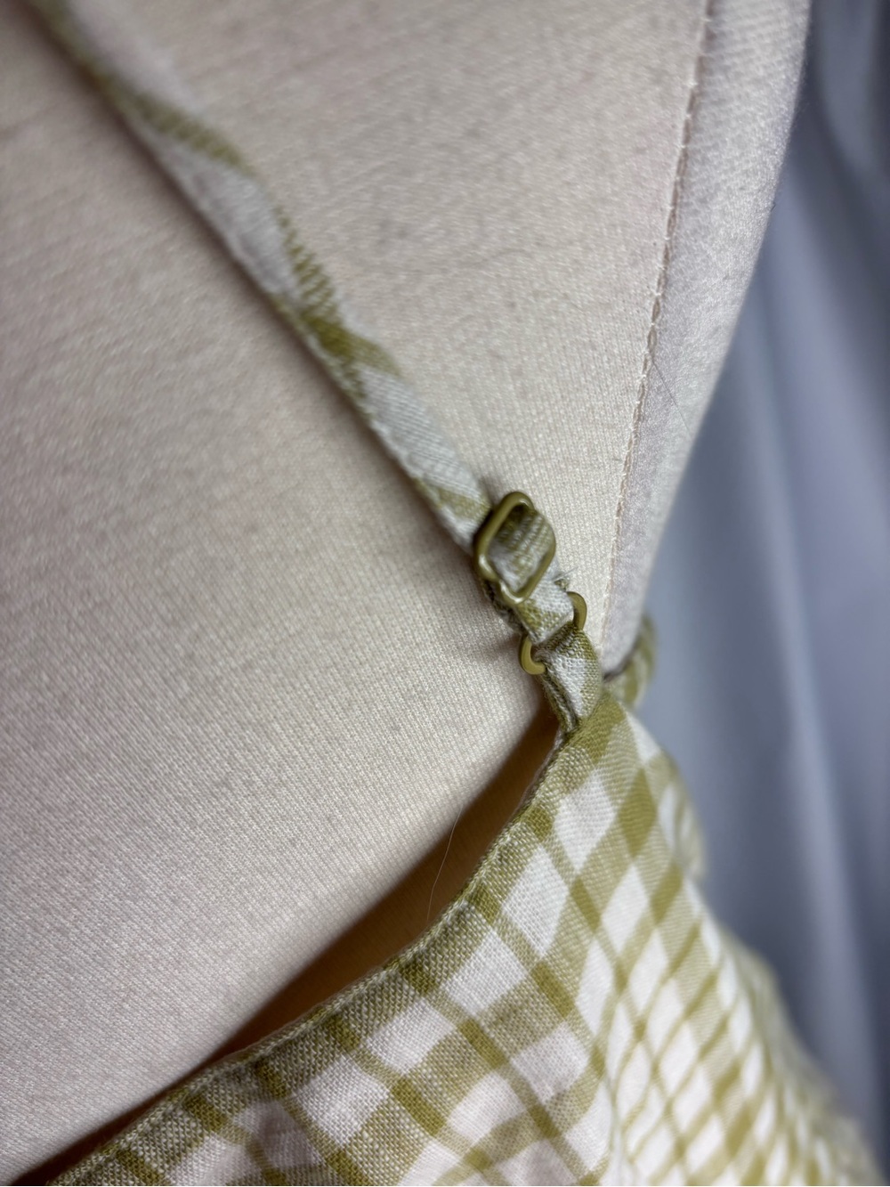 Free People Nodia Check Wraparound Dress - Picture 4 of 7